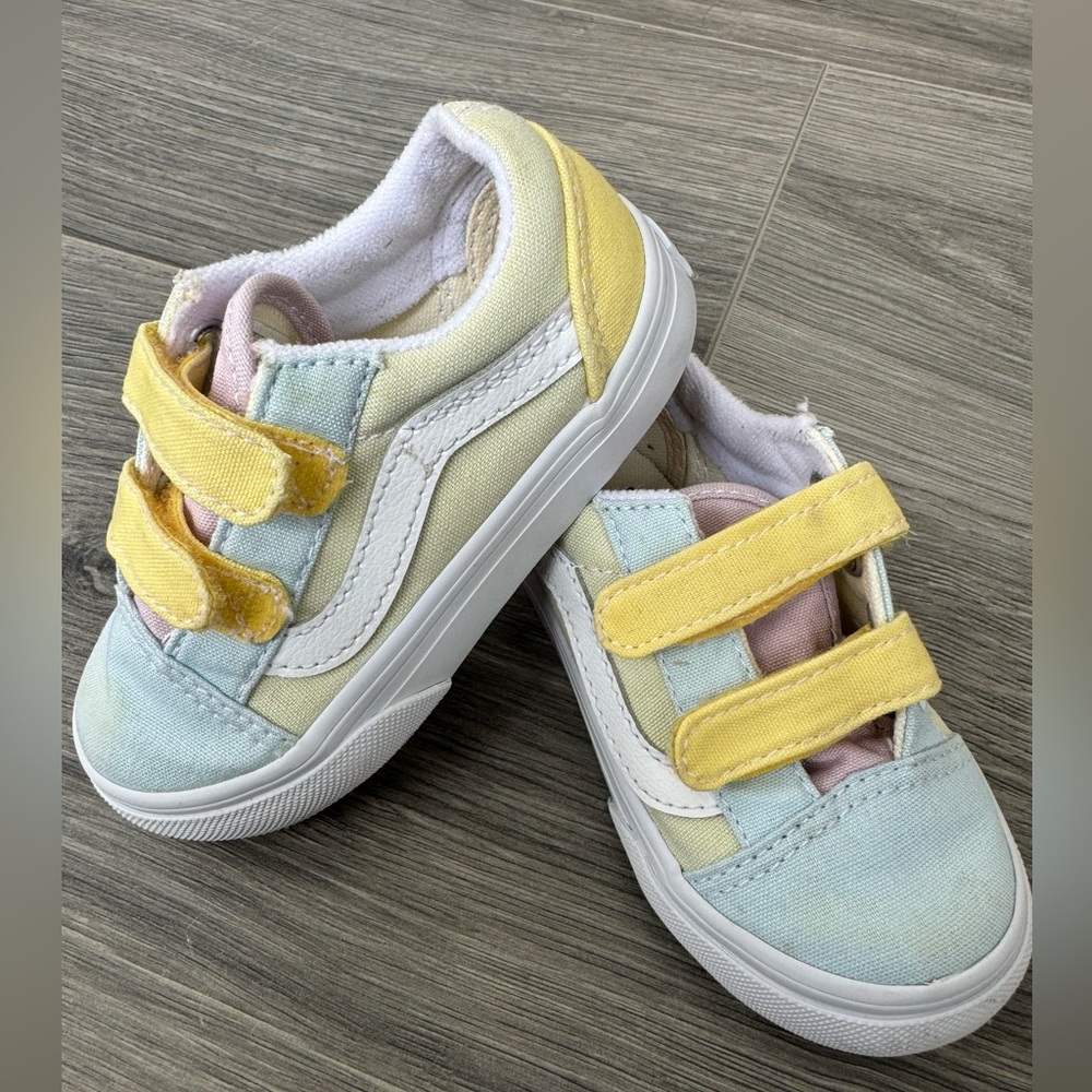 Pastel Toddler Vans Sneakers